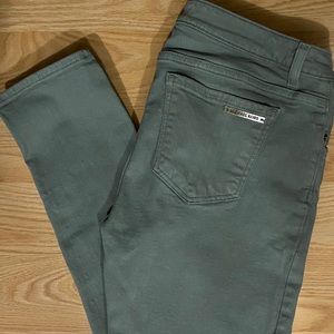 MIchael Kors Sage Green Skinny Jeans
